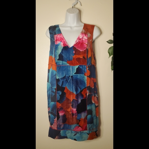 ANTHROPOLOGIE Leifsdottir Floral Dress Sz. 4 - Picture 3 of 7